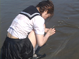 濡れて透ける着衣と下着4　サンプル画像19